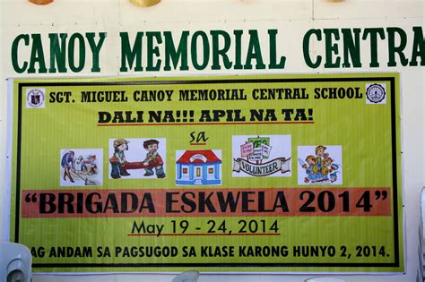 sgt. miguel canoy memorial central school|Sgt. Miguel Canoy Mem. Central School .